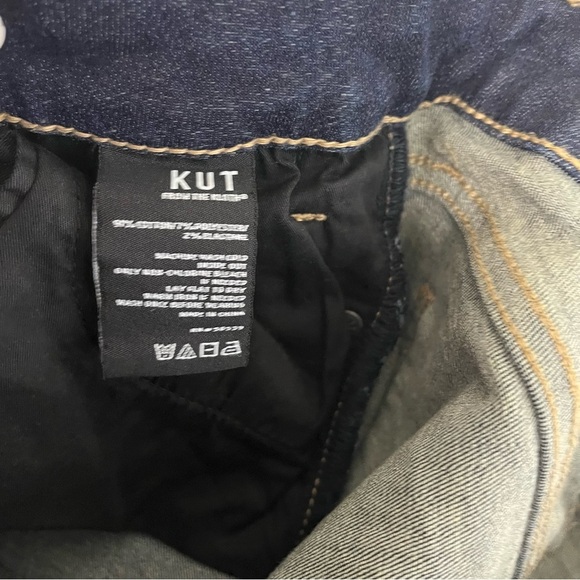Kut From The Kloth Medium Wash Crop Ankle Jeans - Picture 8 of 14
